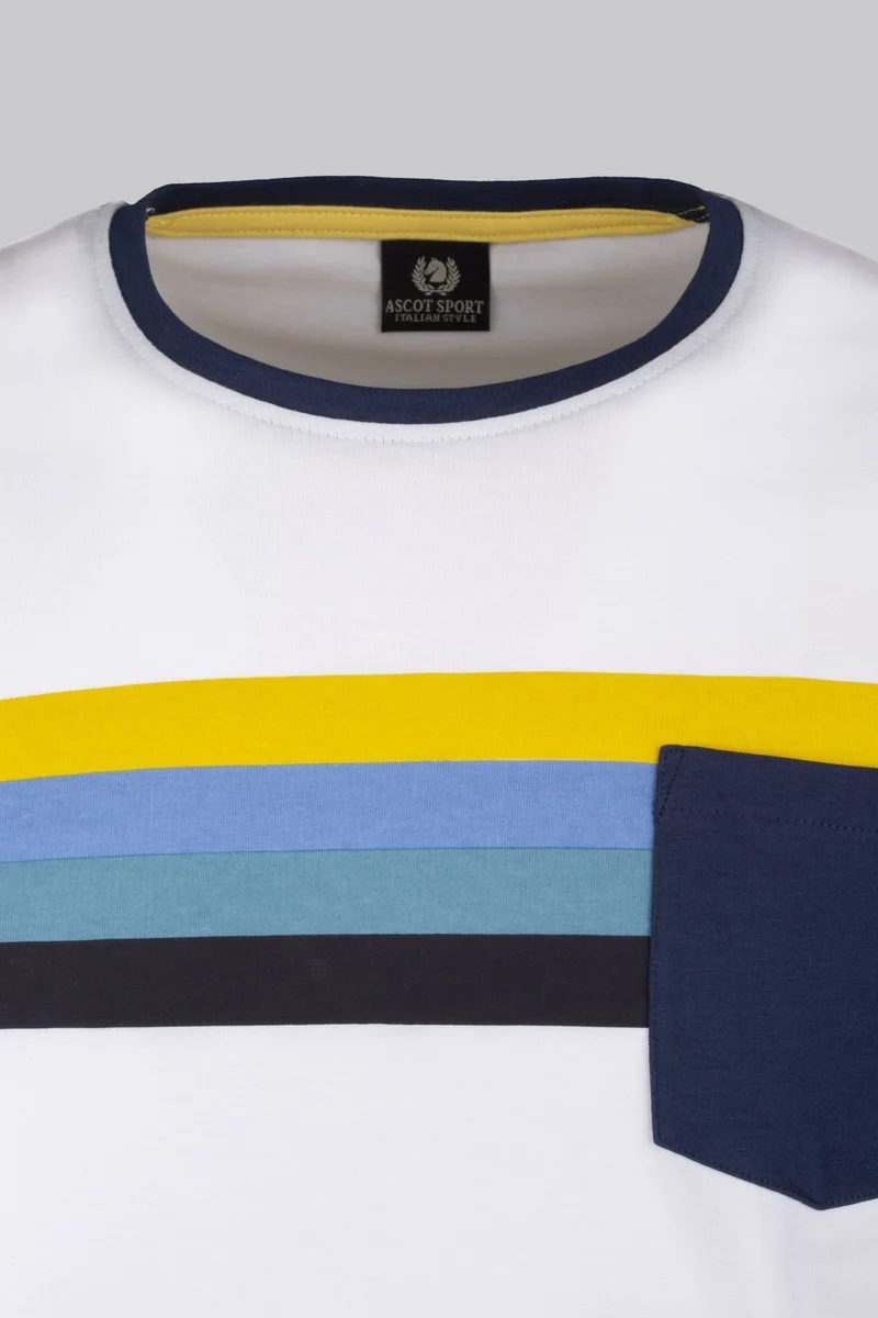 T-shirt con taschino