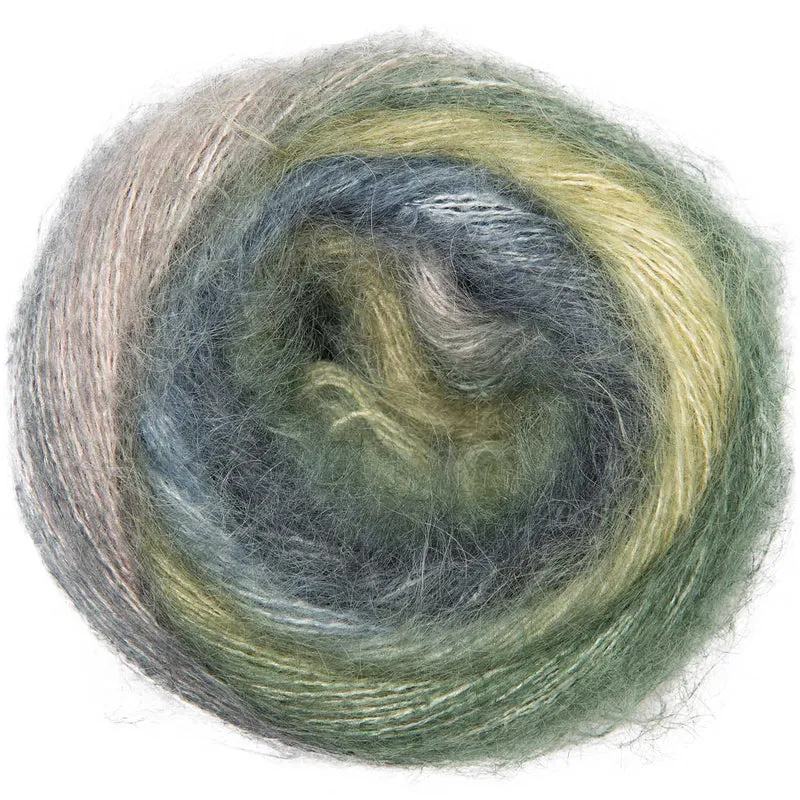rico super ragazzo mohair ama la stampa di seta