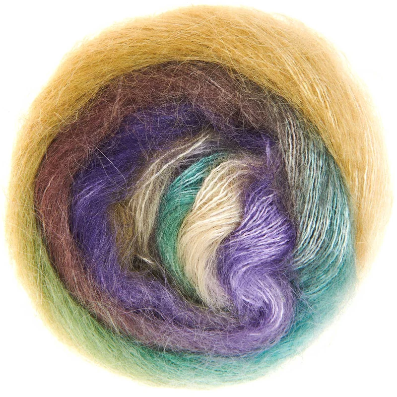 rico super ragazzo mohair ama la stampa di seta