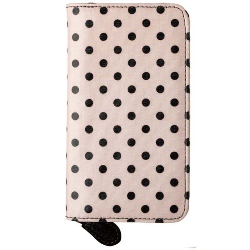 tulip astuccio con puntini rosa