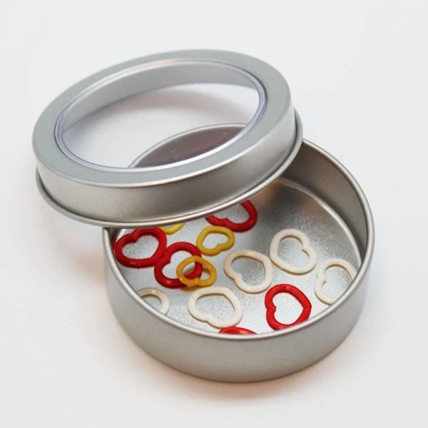 tulip segnapunti impostare cuore multicolore