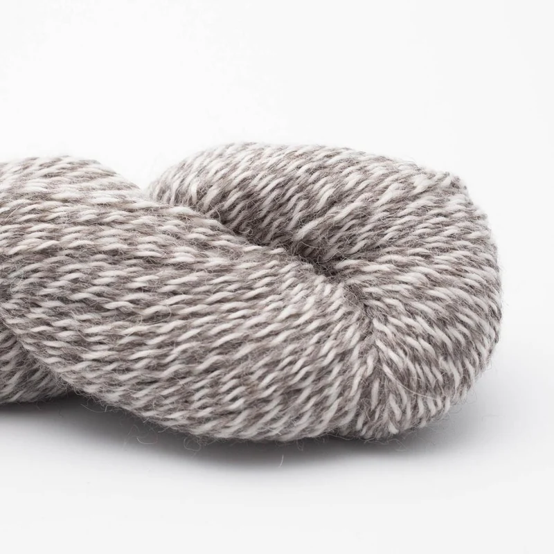 Babyalpaca 10/2 RAS 102 Grigio naturale melange (non tinto)