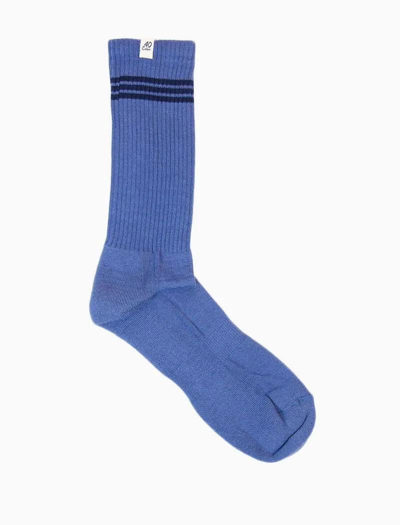 Jeans Blue Vintage Sport Organic Cotton Socks