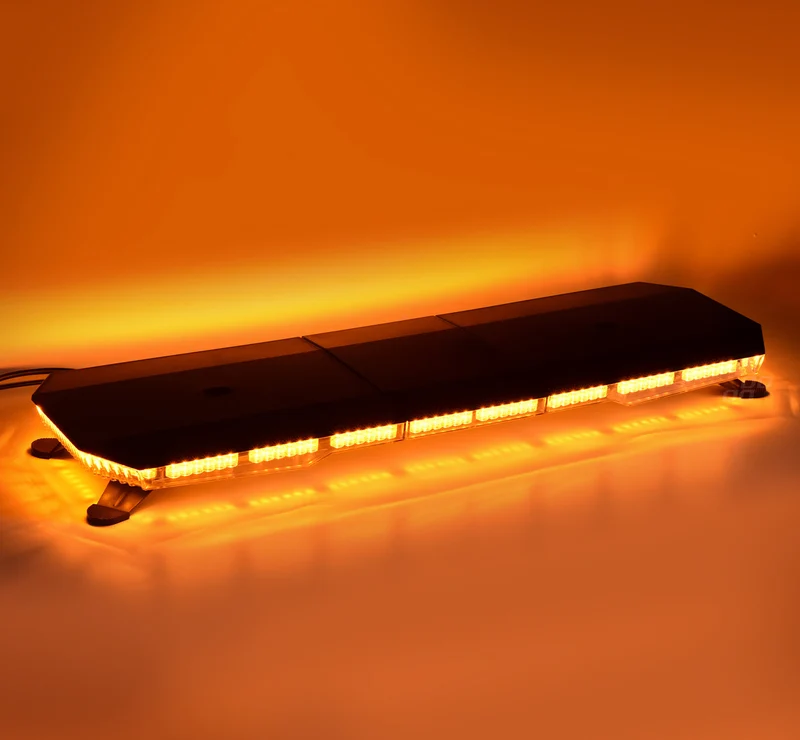 Barra luminosa per tetto con lampeggiante di emergenza a LED / 46 pollici / 1170 mm