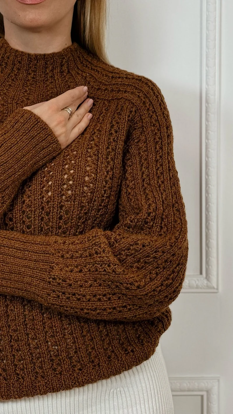 Babyalpaca 10/2 RAS 124 Marrone Ruggine