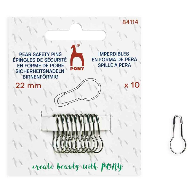 Pony Spille di sicurezza in ottone