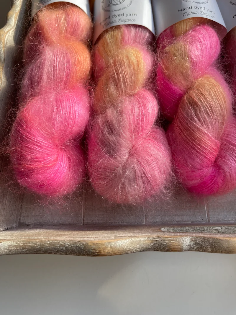 Eleganza Mohair: Limonata Rosa