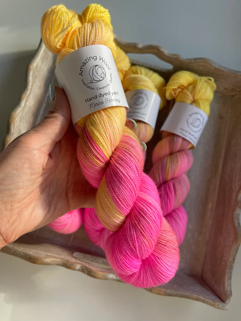 Merino Harmony: Limonata Rosa