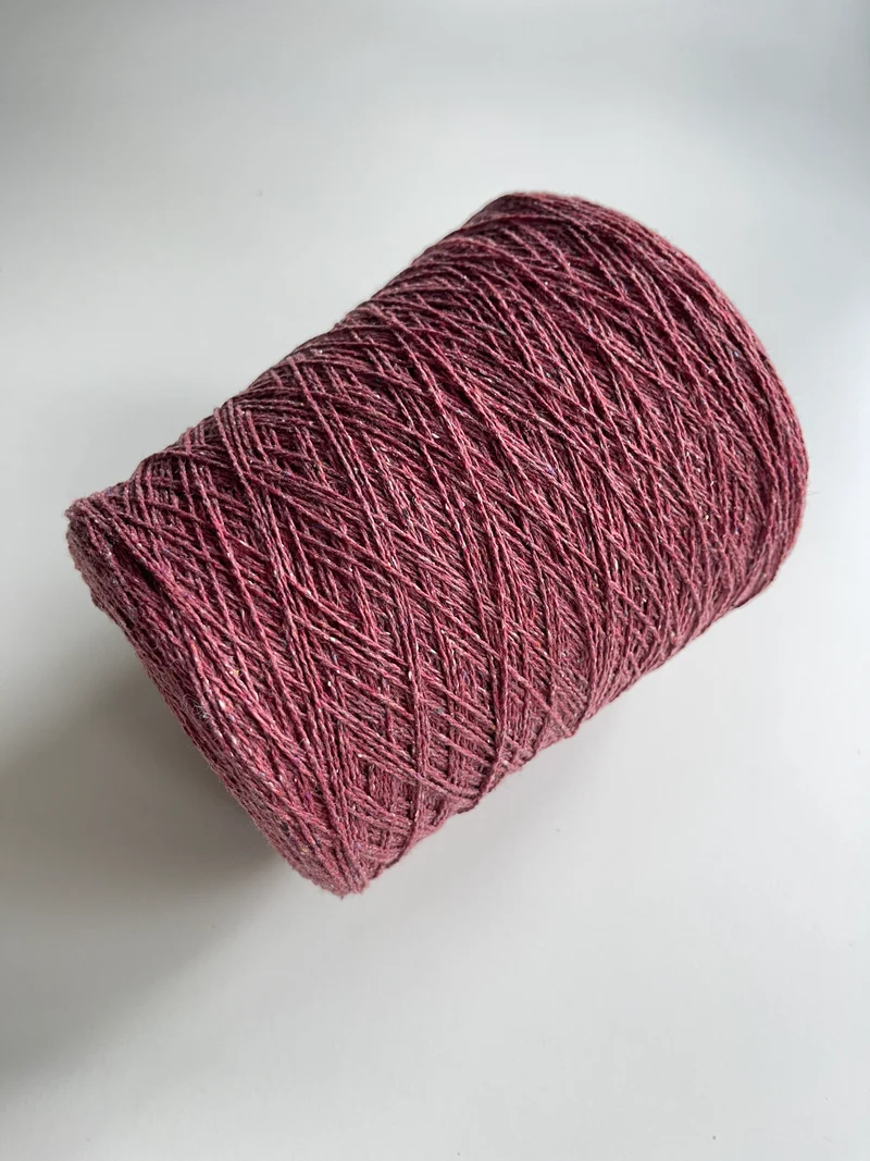 Miscela di cashmere e seta italiana Rosso antico