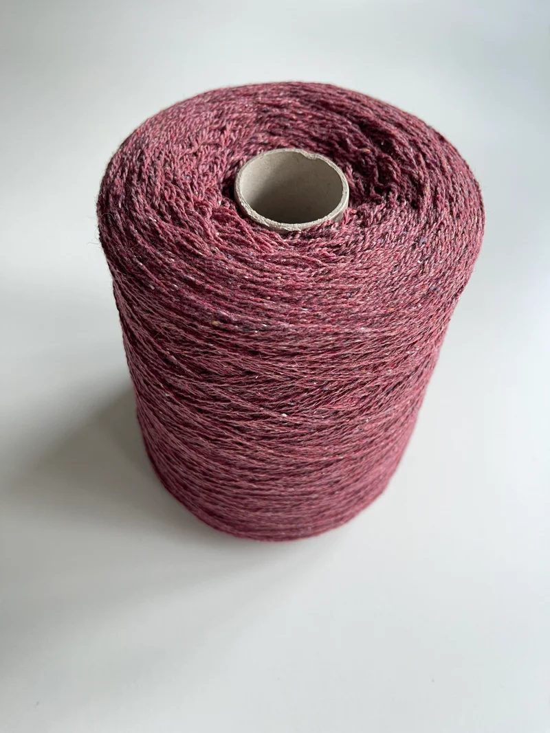 Miscela di cashmere e seta italiana Rosso antico