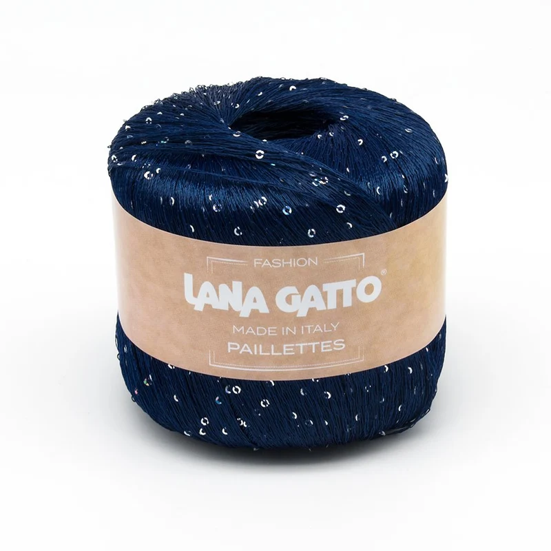 lana gatto paillettes