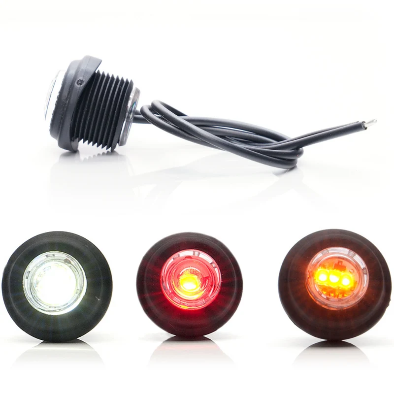 WS W80 Indicatore luminoso a pressione rotondo piccolo/tipo a pulsante/guarnizione arrotondata