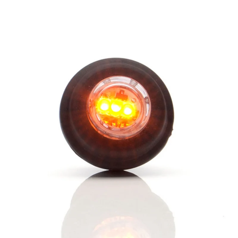 WS W80 Indicatore luminoso a pressione rotondo piccolo/tipo a pulsante/guarnizione arrotondata