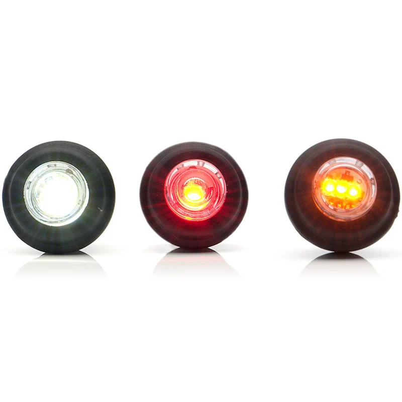 WS W80 Indicatore luminoso a pressione rotondo piccolo/tipo a pulsante/guarnizione arrotondata