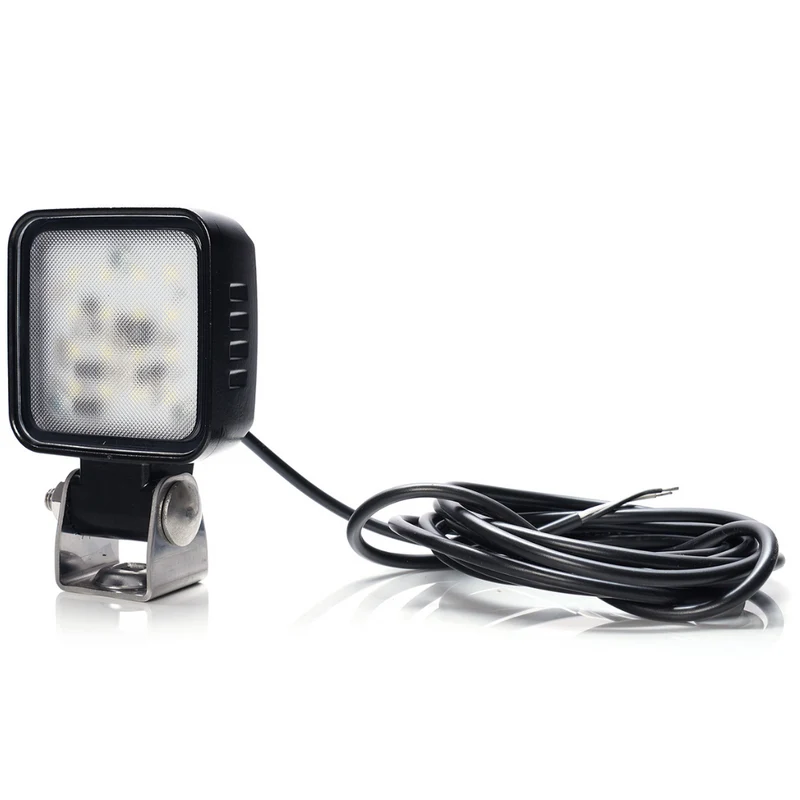 WAS W265 Lampada da lavoro compatta quadrata 12V-70V / 1435 lumen
