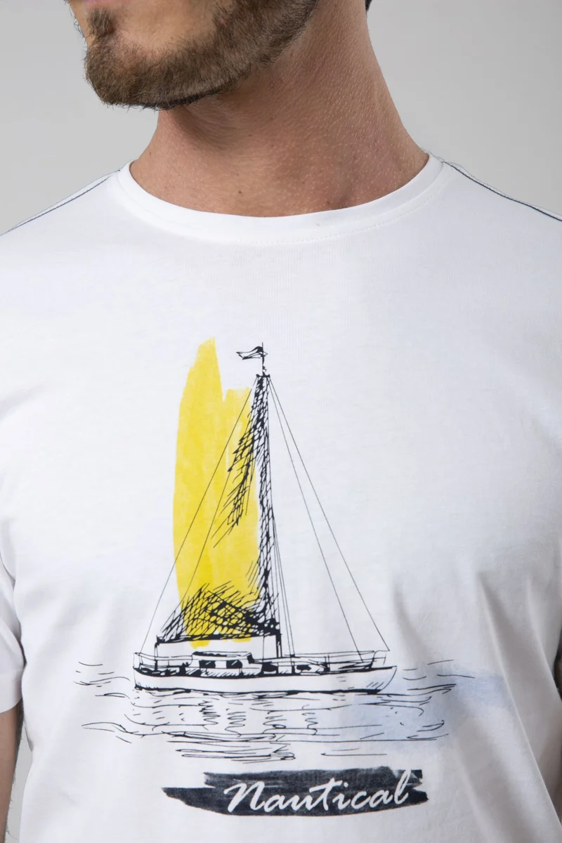 T-Shirt grafica 100%cotone