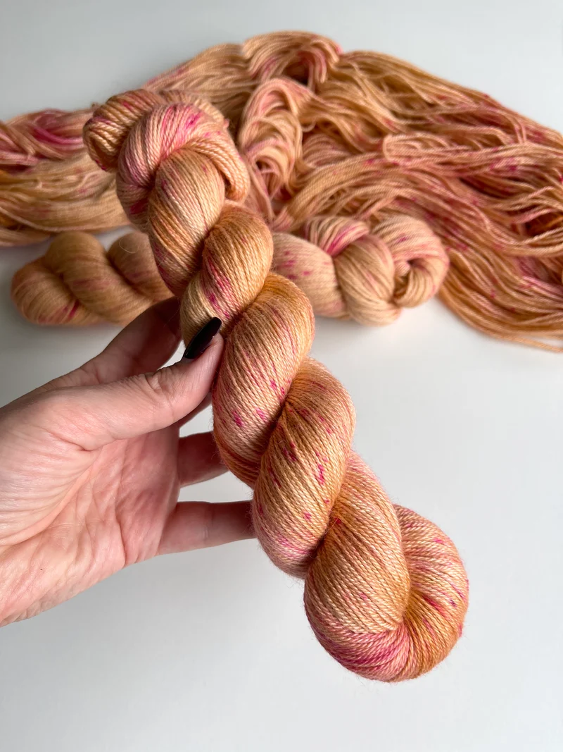 Seta di alpaca: Pesca maculata