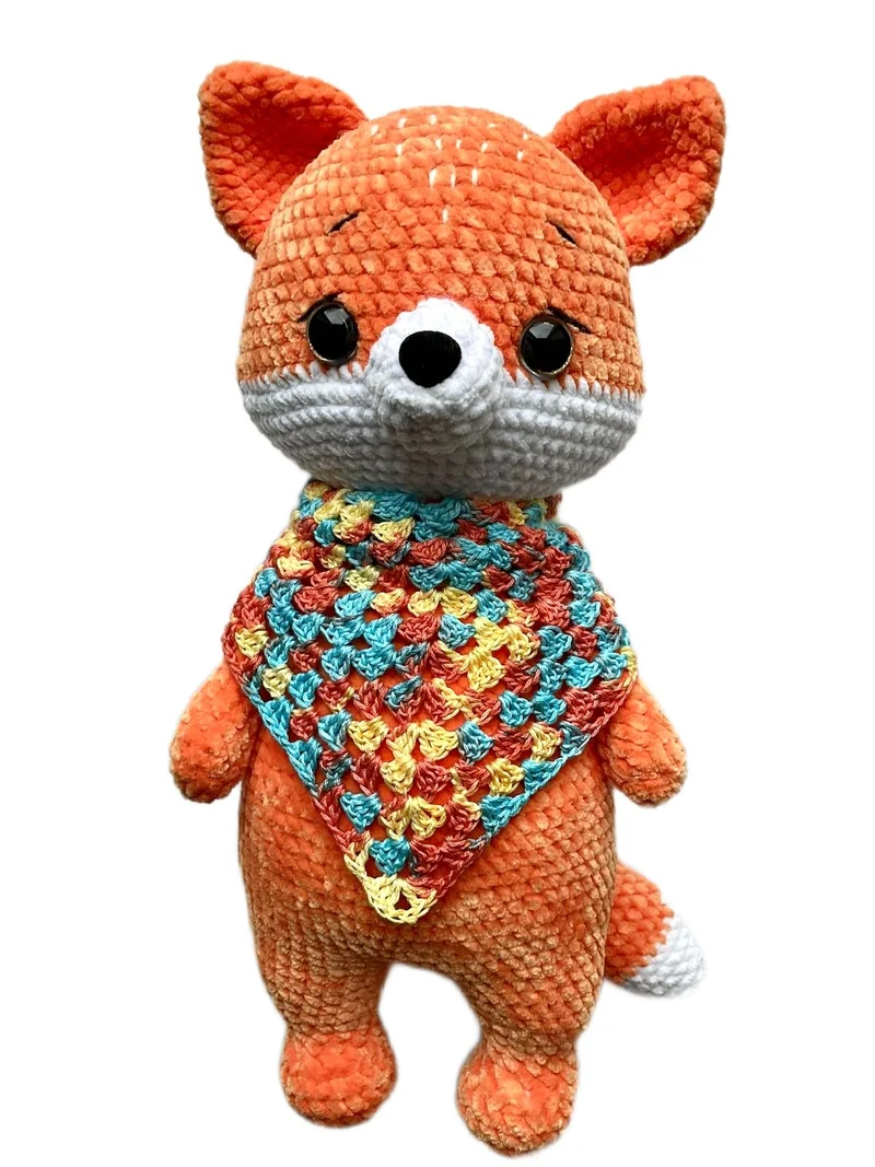 KIT all'uncinetto (FILATO + PDF) "Pip the Fox"