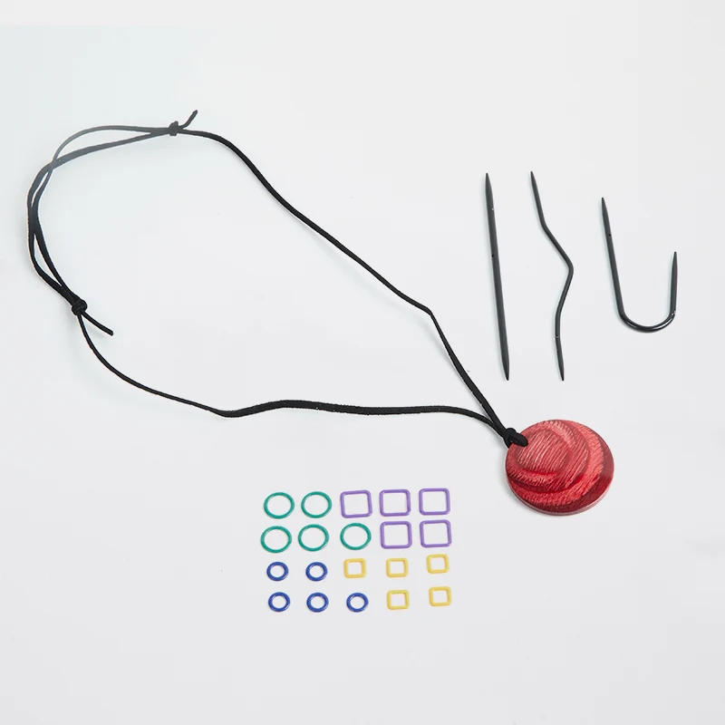 knit pro set di magneti pendenti in legno