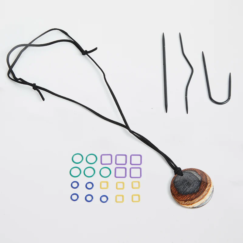 knit pro set di magneti pendenti in legno