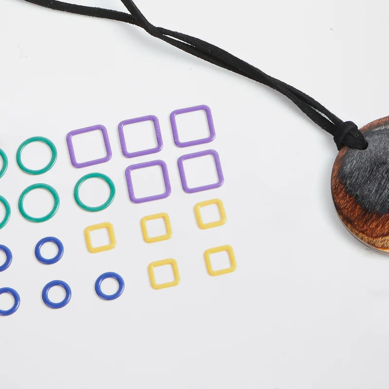 knit pro set di magneti pendenti in legno