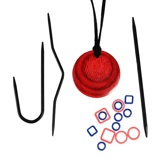 knit pro set di magneti pendenti in legno