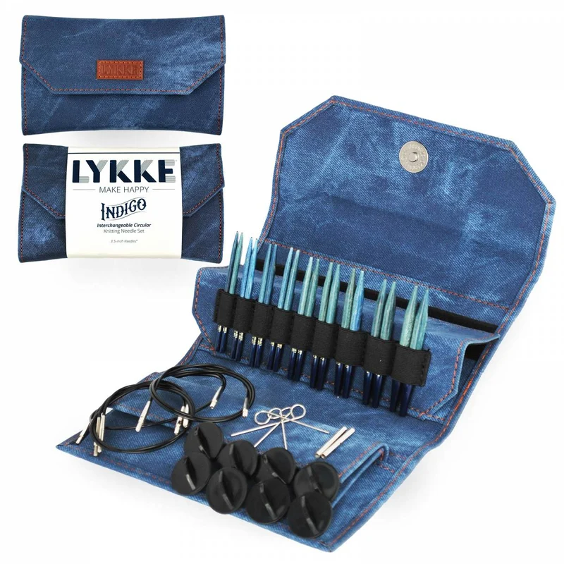 lykke set 9 cm (3,5") indaco