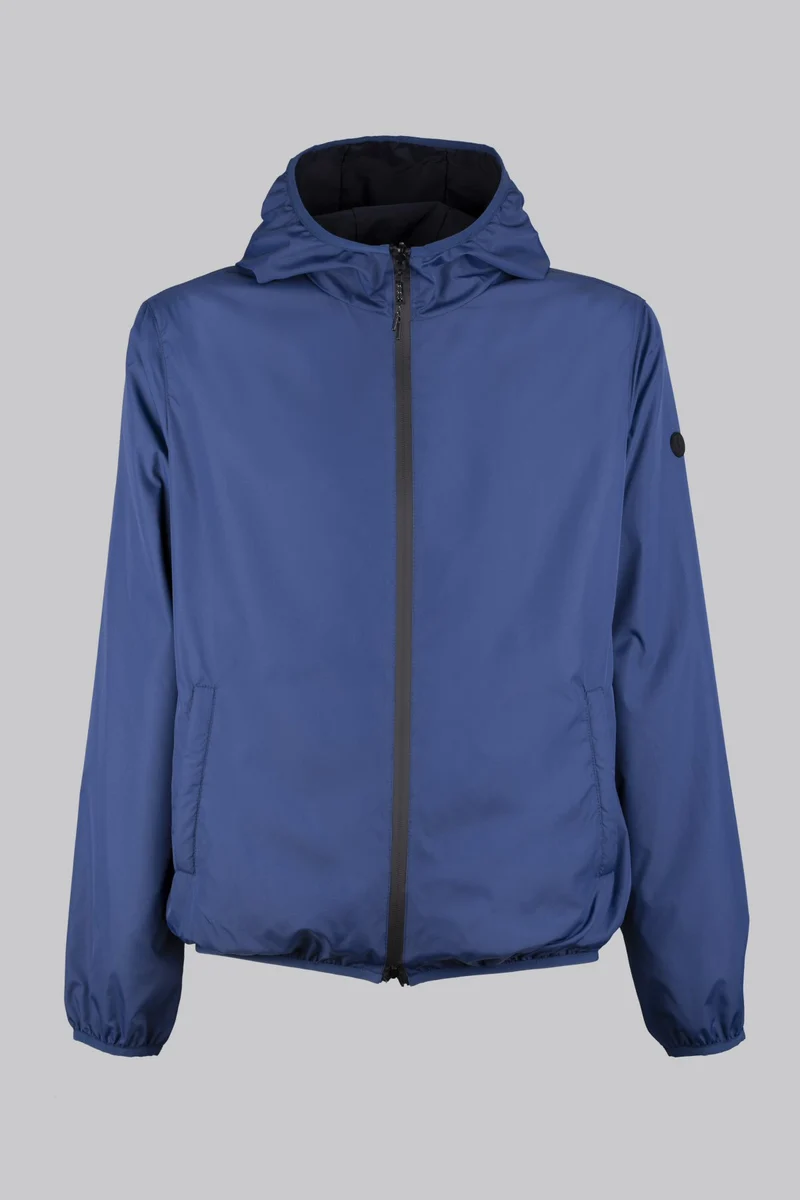 Giubbino reversibile con cappuccio