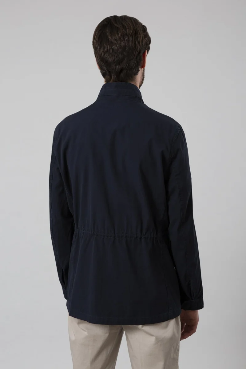 Field jacket in cotone