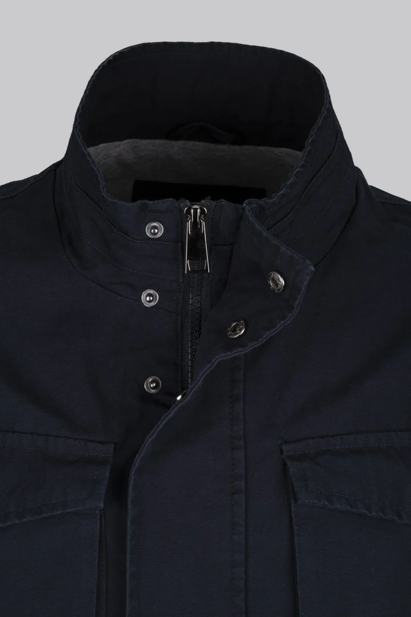 Field jacket in cotone