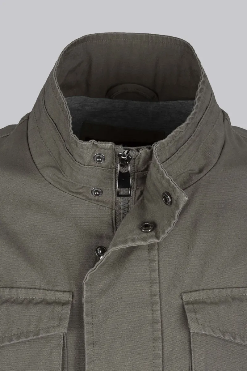 Field jacket in cotone