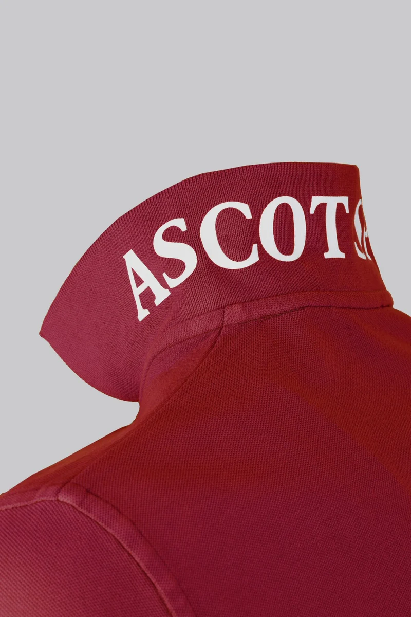Polo in cotone tinto capo