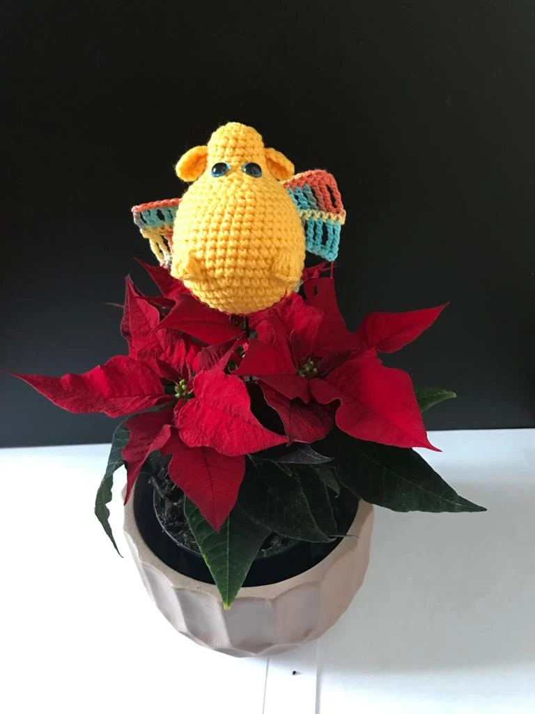 Amigurumi Drago Giocattolo schema all'uncinetto gratuito