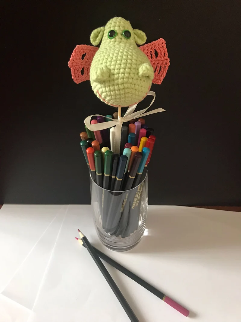 Amigurumi Drago Giocattolo schema all'uncinetto gratuito