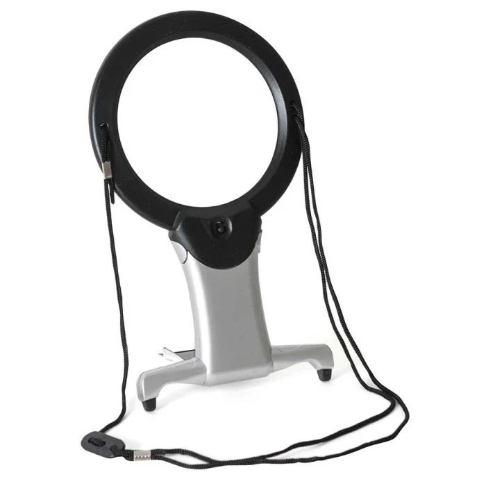 Lente d'ingrandimento a mani libere Purelite LED 2 in 1