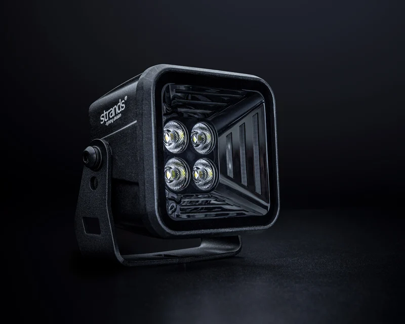 Fili Dark Knight Fortex Luce da lavoro / Rosso