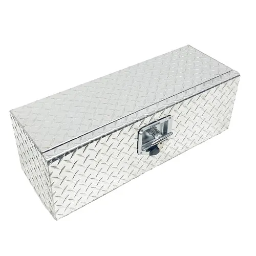 Scatola portaoggetti per rimorchio in alluminio con piastra striata / 660 x 230 x 235 mm