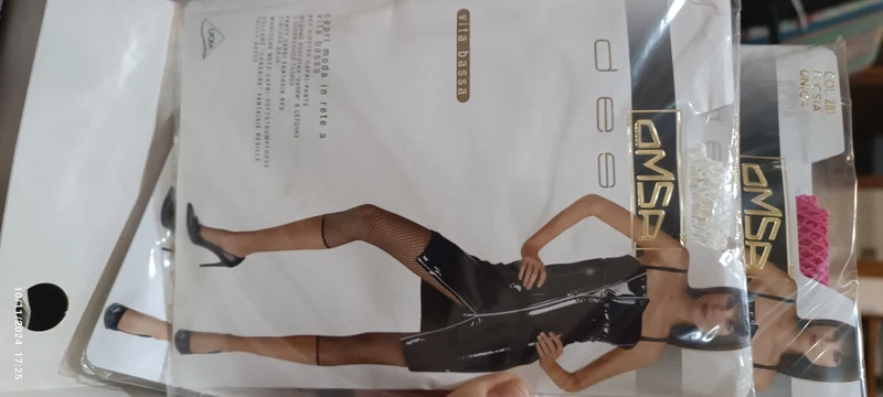 OMSA Capri moda in rete a vita bassa, taglia unica. 50 g.