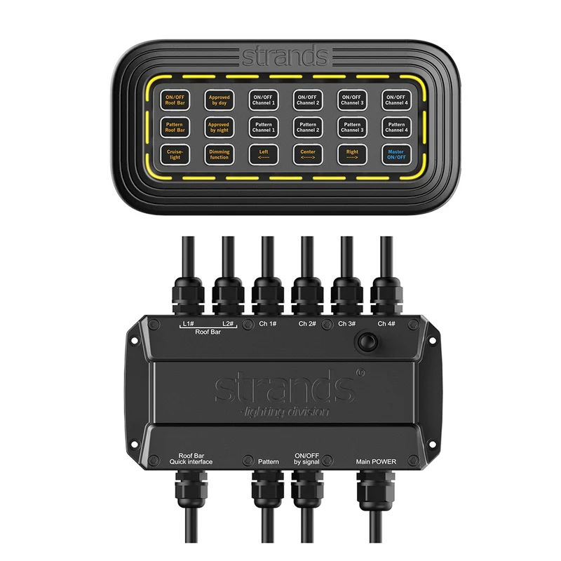 Controller wireless per luci da crociera Strands