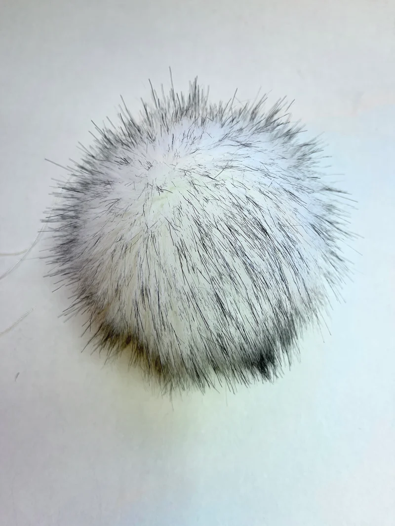 Pompon (eco) bianco