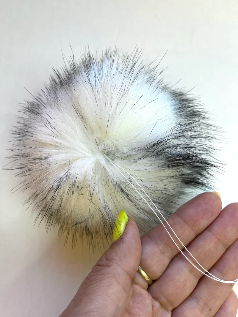 Pompon (eco) bianco