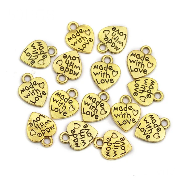 Etichette metalliche fatte con amore Oro