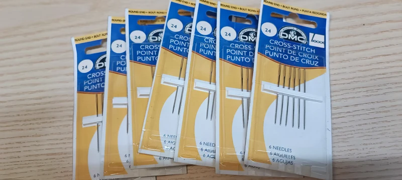 Cross - Stitch Punto Croce, DMC, sei aghi 24. 50 g.