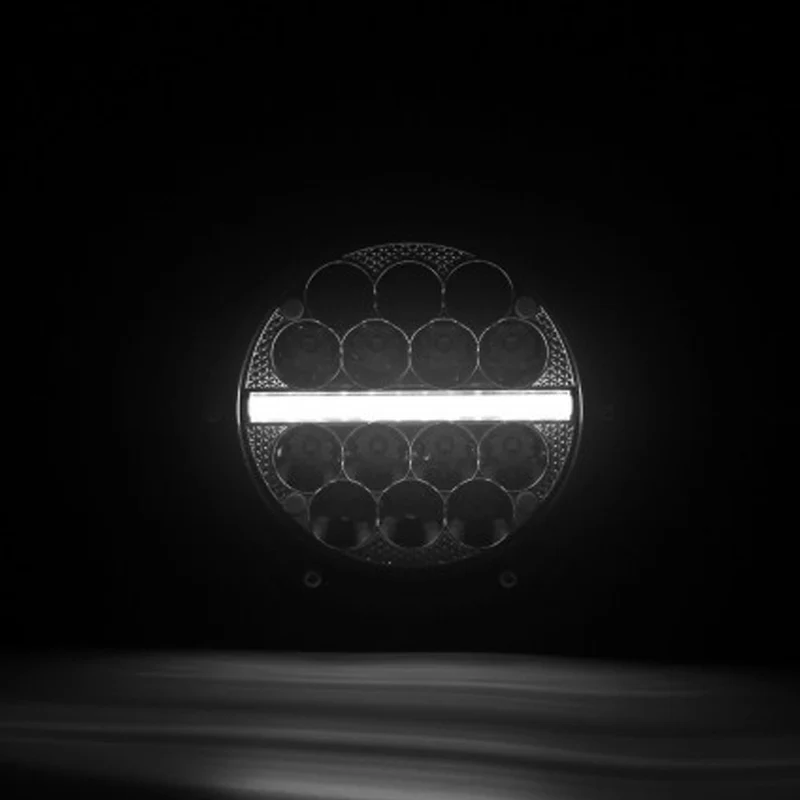 Faretti a LED con striscia luminosa di posizione / 7"