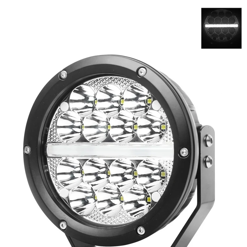Faretti a LED con striscia luminosa di posizione / 7"