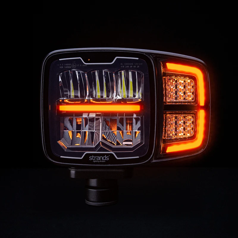 Lampada a LED Strands HI-LO con abbagliante, anabbagliante e indicatore
