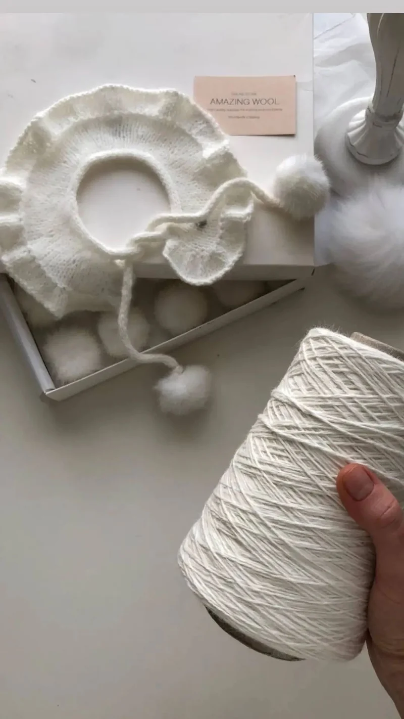 Angora 60/40 Italia (bianco)