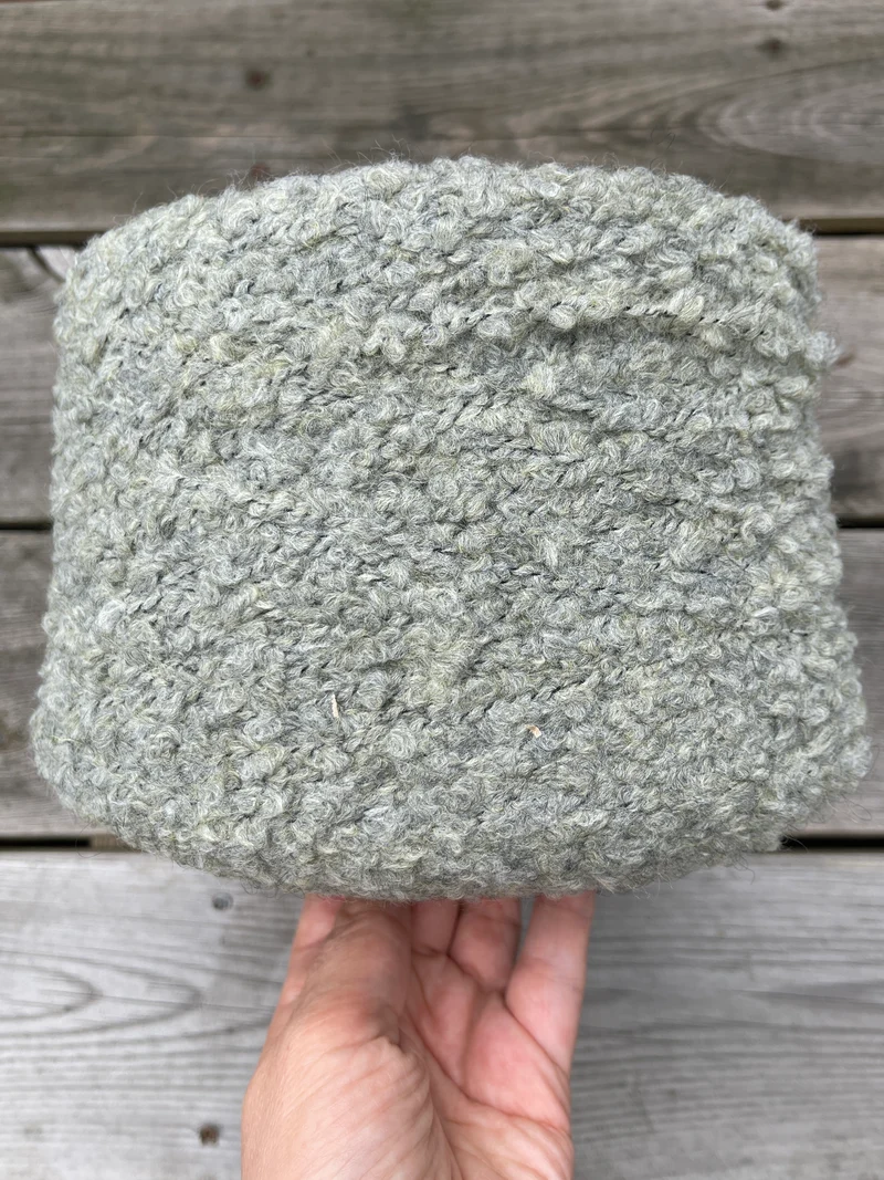 Lagopolane Boccolo verde-grigio