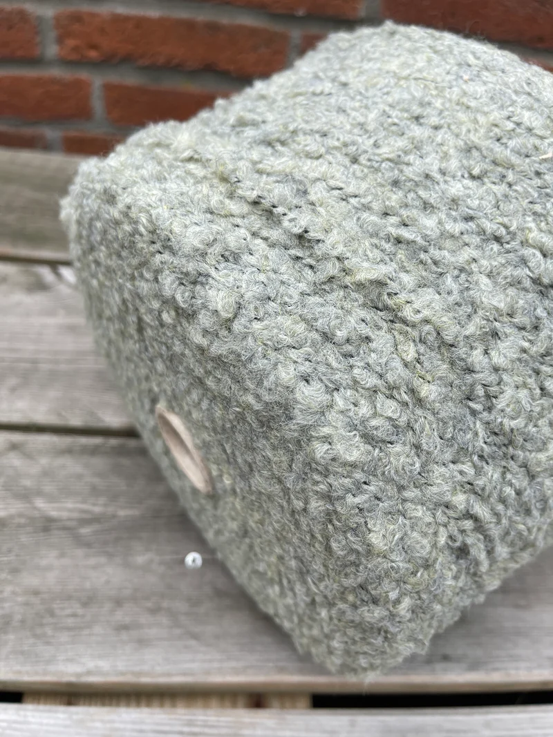 Lagopolane Boccolo verde-grigio
