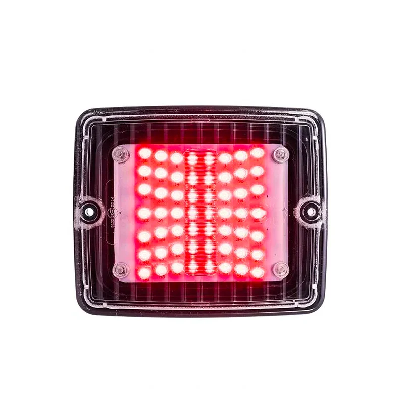 Strands IZE LED Fendinebbia rettangolare con lente trasparente